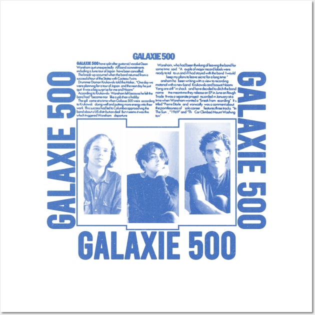 vintage galaxie 500 // fanart Wall Art by psninetynine